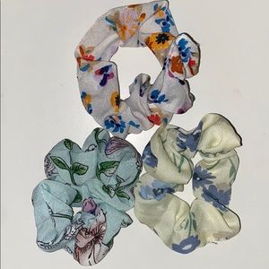 Satin 3 pack Scrunchies